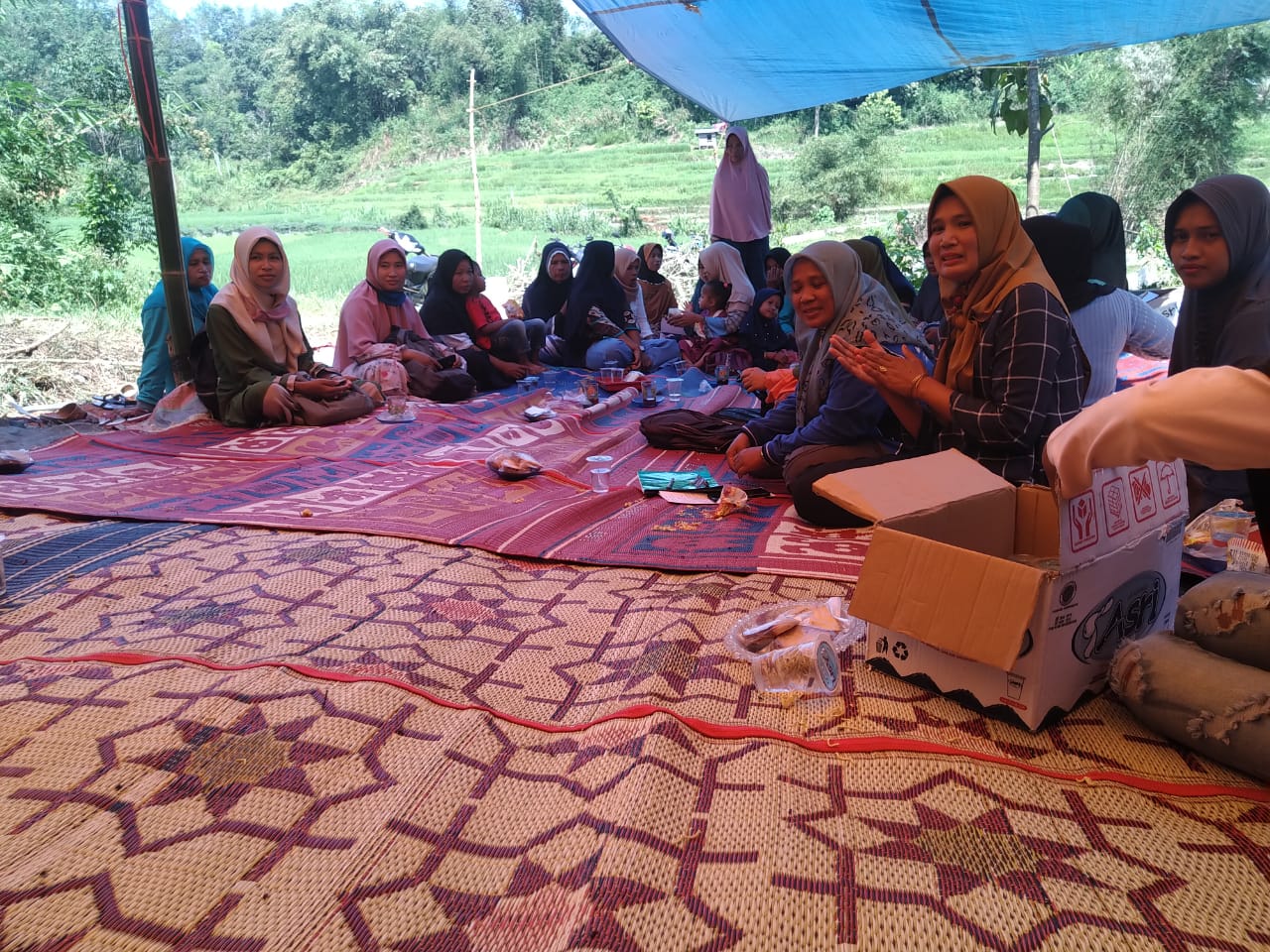 Undang Pertemuan Silaturahmi, Kelompok Tani Padi Salibu Gaet Dukungan Pemerintah Nagari